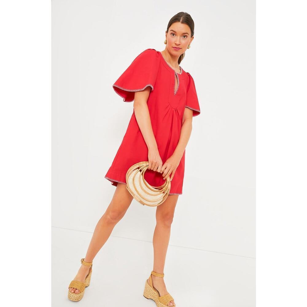 POMANDER PLACE Poppy Stitch Finley Flutter Sleeve Dress Size XL NWT - Picture 7 of 9